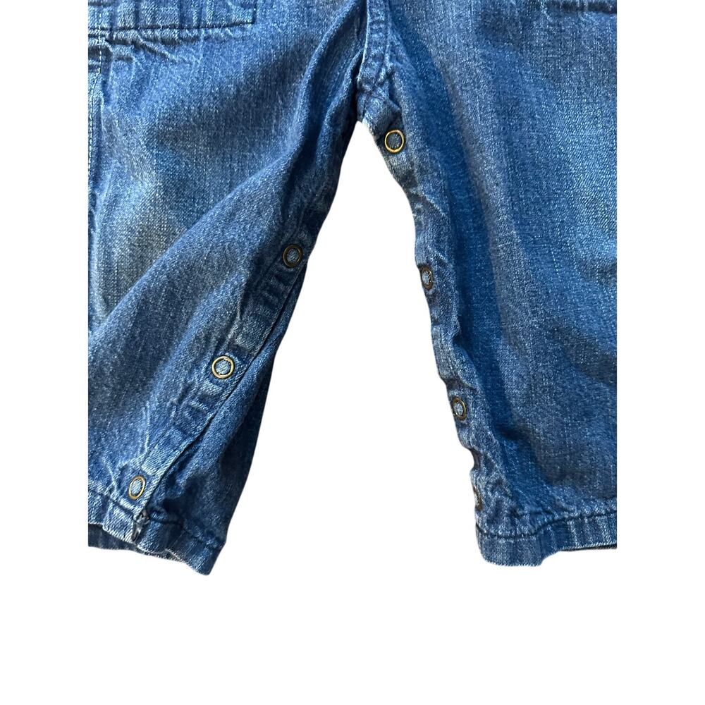 Vintage Made in USA 24 Month Washington Dee Cee Denim Bib Overall Hot air ballon - Picture 5 of 9
